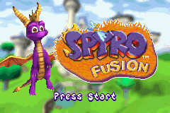 Spyro Fusion Title Screen